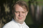 Rick Falkvinge i parken